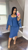 Denim Midi Dress