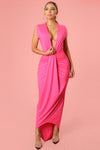 Dinna Fuchsia Dress