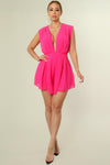 Fuchsia Romper