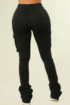 High Waist Cargo Pants