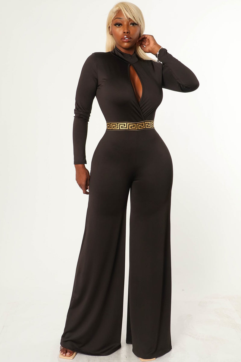 Kassie long sleeve Jumpsuit