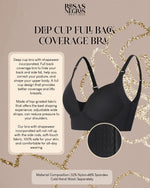 Deep Cup Full Back Coverage Bra