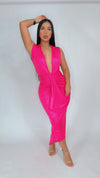 Dinna Fuchsia Dress