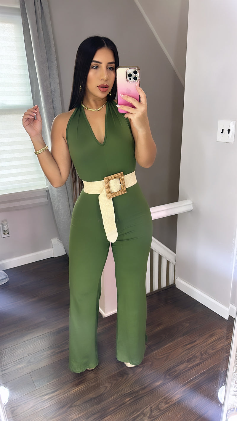 Olive Love Jumpsuit