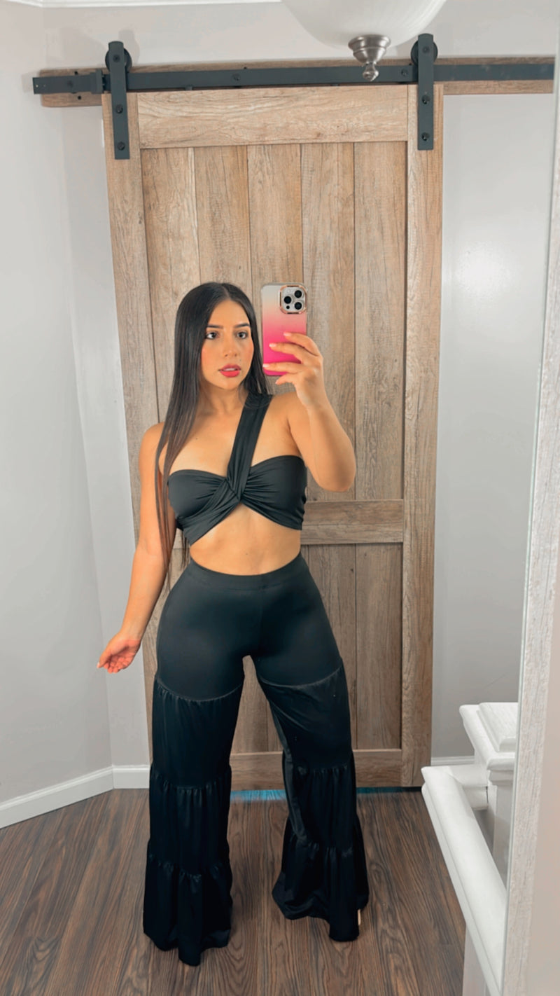 Black two piece set