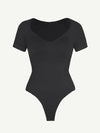 Black short Sleeve Bodysuit