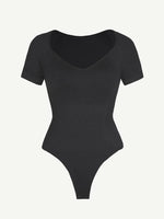 Black short Sleeve Bodysuit