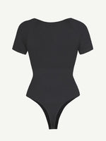 Black short Sleeve Bodysuit
