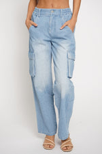 Cargo Denim Pants