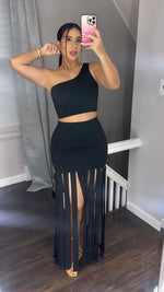 Annie Black Two piece Set