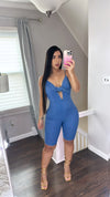 Front Tie Romper