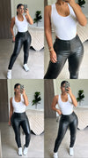 Pu Skinny Jeans
