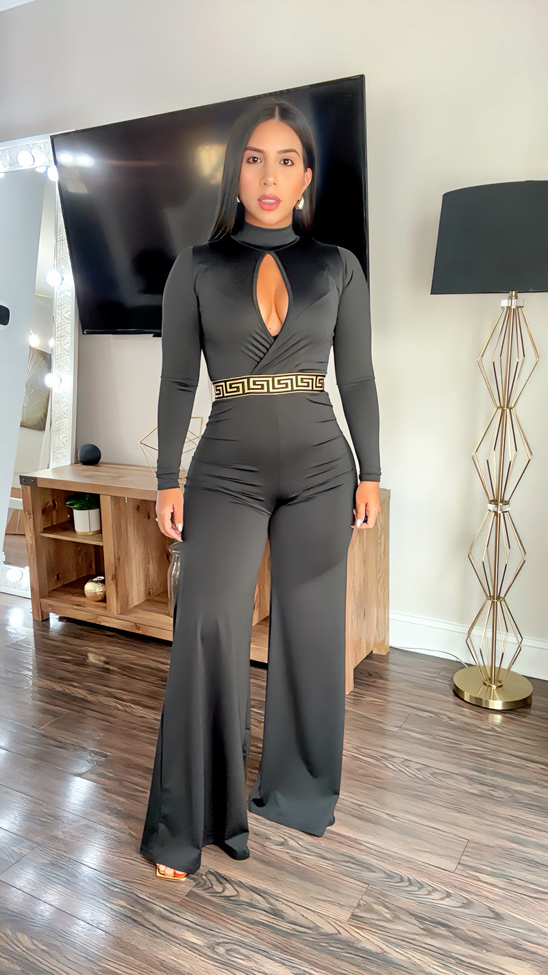 Kassie long sleeve Jumpsuit