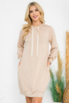 French Terry Sweater Dress