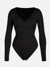 Limited Edition Overlapping Waist and Tummy Control Bodysuit