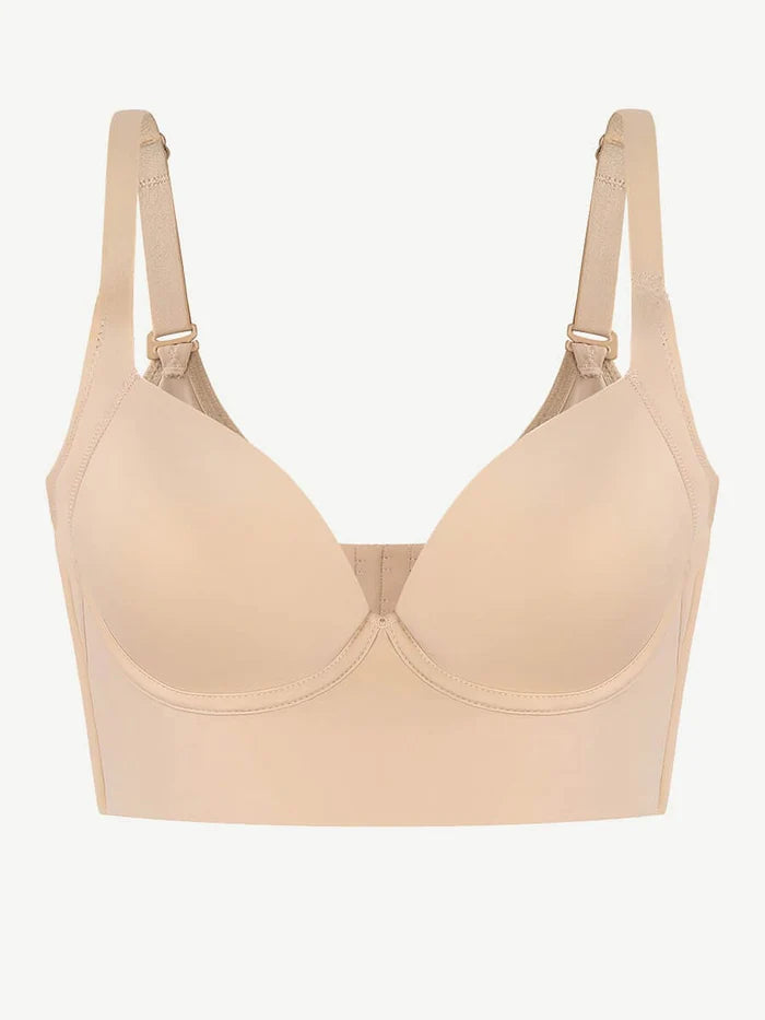 Deep Cup Full Back Coverage Bra