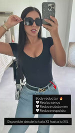 Black short Sleeve Bodysuit