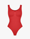 Seamless Red Slimming Bodysuit