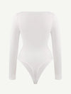 Seamless Square Neck Waist Control Bodysuit