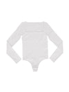 Seamless Square Neck Waist Control Bodysuit