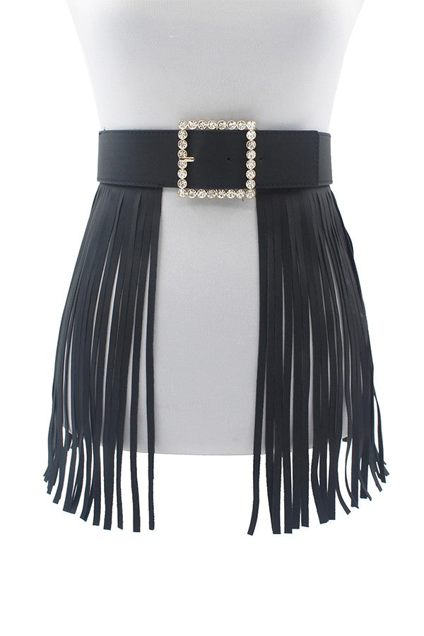 Tassels Skirt Belt Fringe Waistband