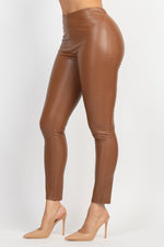 Pu Camel Leggings