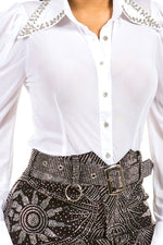 Rhinestone Mini skirt