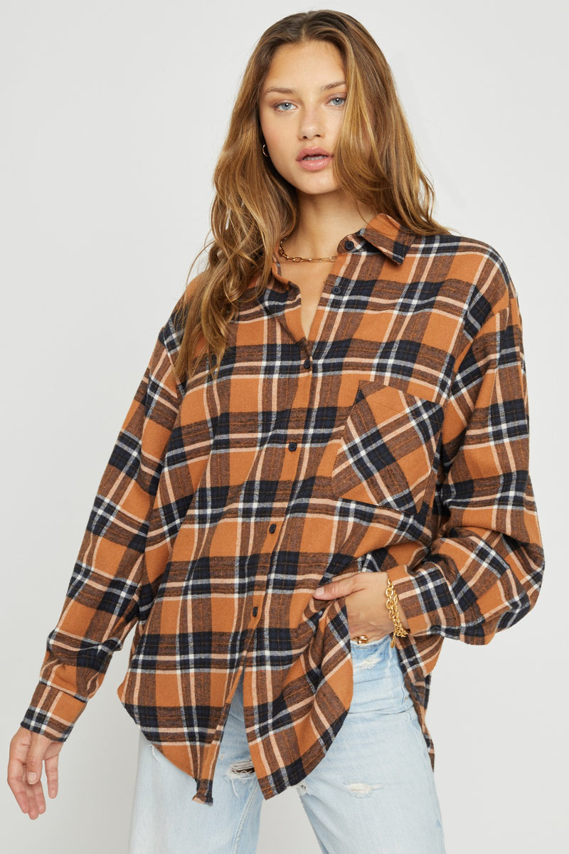 Rust Oversized Shirt